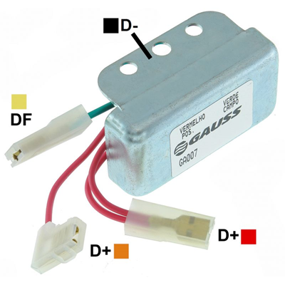 REGULADOR VW VOLKSWAGEN BRASILIA KOMBI 12 55 EXTERNO TIPO BOSCH (GA1522)