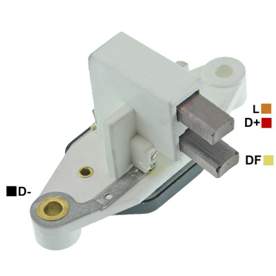 REGULADOR VW VOLKSWAGEN FORD 12 90 CON ESCOBILLAS TIPO BOSCH (GA1677-GA1710)