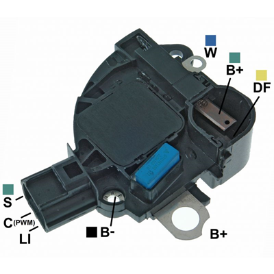 REGULADOR FORD FIESTA FOCUS FUSION 12 3 TIPO MAGNETI MARELLI