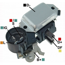 REGULADOR CHEVROLET NKR NPR 12 CONECTOR REDONDO 3 IG-L-S TIPO HITACHI