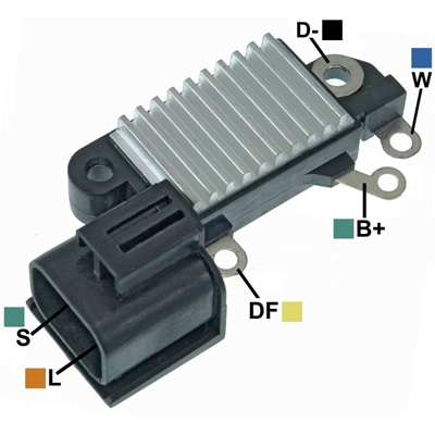 REGULADOR NISSAN SENTRA 12 SIN ESCOBILLAS 2 L-S TIPO HITACHI (GA1768)