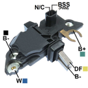 REGULADOR RENAULT CLIO 1.5 TWINGO 1.2 WIND 1.2 16V 12V PROTOCOLO:BSS TIPO BOSCH ID:9