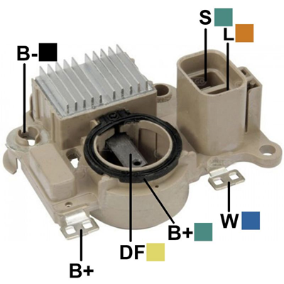 REGULADOR MITSUBISHI PAJERO GLS 12 2T L-S TIPO MITSUBISHI