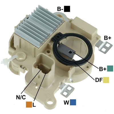 REGULADOR RENAULT 1.5 RENAULT CLIO KANGOO DCI DIESEL 12V 2 N C-L TIPO MITSUBISHI (GA1339)