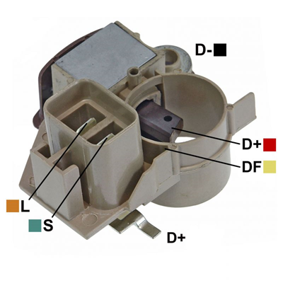 REGULADOR MAZDA 323 MV HYUNDAI ACCENT PONY 12 2 L-S TIPO MITSUBISHI IVR946