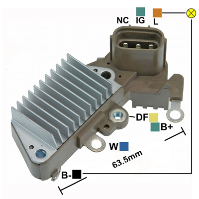 REGULADOR KOMATSU 24 3 N C-IG-L TIPO NIPPONDENSO