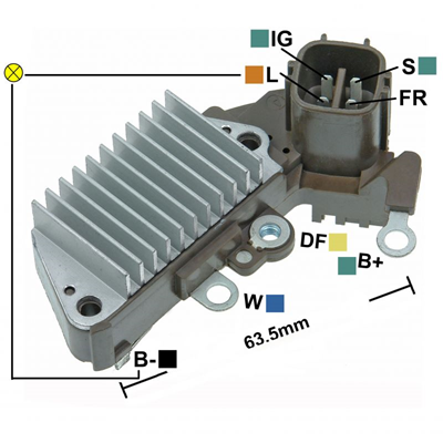 REGULADOR HONDA ACURA 12 4 IG-S-L-FR TIPO NIPPONDENSO