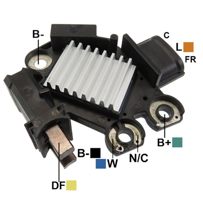 REGULADOR HYUNDAI I10 1.0 2013 KIA PICANTO 1.250 2011 KIA RIO SPICE KIA REVOLUTION 12 3 C-L-FR TIPO VALEO (GA1812)