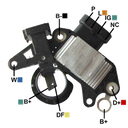 REGULADOR 13SI 24 50 CONECTOR HORIZONTAL 4 P-L-IG-S TIPO DELCO