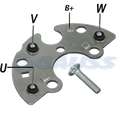 RECTIFICADOR FORD 66 78CAMIONES 85AMP 6X35A(GA008 GA008N) TIPO BOSCH