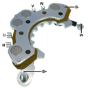 RECTIFICADOR CHEVROLET NPR NQR 80AMP 8X35A TIPO HITACHI