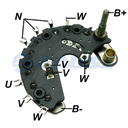 RECTIFICADOR PEUGEOT 95AMP 8X35A AVALANCHE (ZENER) (GA639) TIPO VALEO