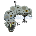 RECTIFICADOR DAEWOO MATIZ CHEVROLET SPARK 120AMP 6X35ATIPO DAEWOO