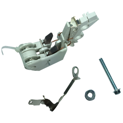 PORTAESCOBILLAS ALTERNADOR DELCO CHEVROLET KODIAK 21SI /22SI BLANCO | REF: IR81204, MCP-617B, HD-617B, 02553C