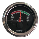 AMPERIMETRO 60-60 52MM ESCALA COLOR ARO CROMADO