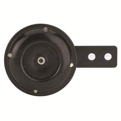 PITO UNIVERSAL NEGRO 12V 105DB 70MM /BLISTER. SOPORTE LARGO MOTOCICLETA