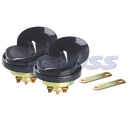 PITOS CARACOL 2 TERMINALES 24V JUEGO X 2 BLISTER