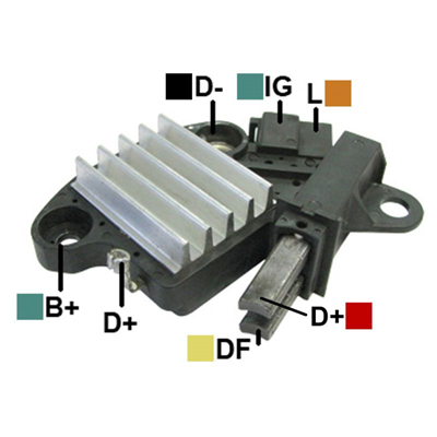 REGULADOR CHERY QQ 3 > 2015 12 2 CONEXIONES IG-L TIPO CHERY (GA1603)