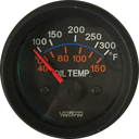 MARCADOR TEMPERATURA ACEITE ELECTRICO 24V 40°-150° ARO NEGRO