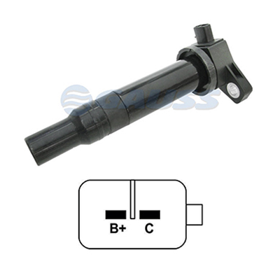 BOBINA ENCENDIDO HYUNDAI ACCENT VISION ELANTRA 1.6 KIA RIO 1.6 2P GC4023 LEIG161 SD-5115