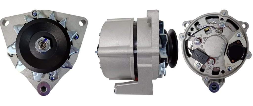 ALTERNADOR MAQUINARIA AGRICOLA 12V 65AMP 3 OREJAS P: 1V OD89 T:BOSCH V:EXT(GA027)