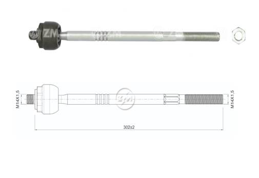 TERMINAL AXIAL JEEP RENEGADE