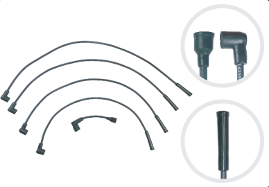 CABLE ENCENDIDO MITSUBISHI MONTERO PICK UP MOTOR 4G54 1996-1998 2.4L 