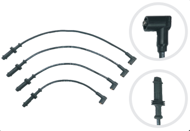 CABLE ENCENDIDO PEUGEOT 205 1.1L 1994-1998 8V, CITROEN SAXO 1995-2002 1.4L-1.6L 16V