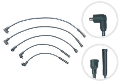 CABLE ENCENDIDO SUBARU LEGAZI 1989-1992 1.6L-1.8L 8V