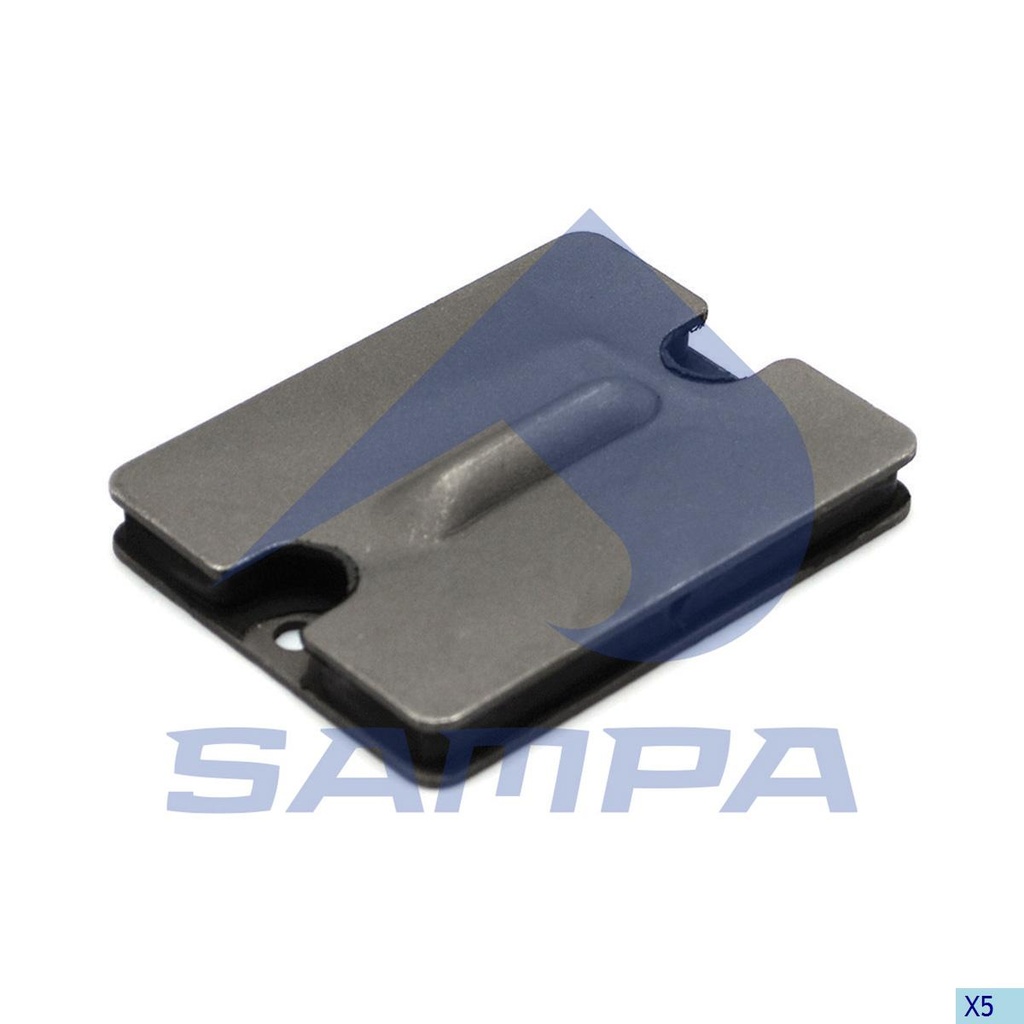 SOPORTE GOMA PARA MUELLE ESCAPE MERCEDES ATEGO 6753250284  DT4.81169