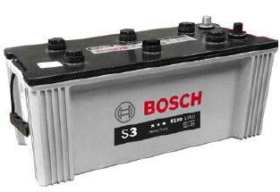 BATERIA BOSCH ECU S3 HEAVY DUTY 1500 AMP- 150 Ah CAJA 4D (1500-HV-4D-D) L 50,9 AN 22, AL 23,8 CM - 37,47 Kg