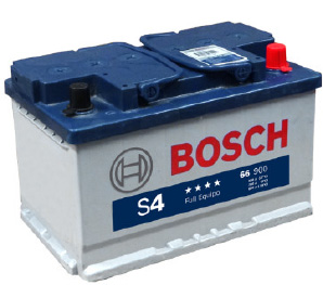 BATERIA BOSCH ECU S4 HIGH POWER 110 AMP- 70 Ah CAJA 48D (1100-HP-48-D) L 27,6 AN 17,4 AL 17,5 CM - 16,40 Kg