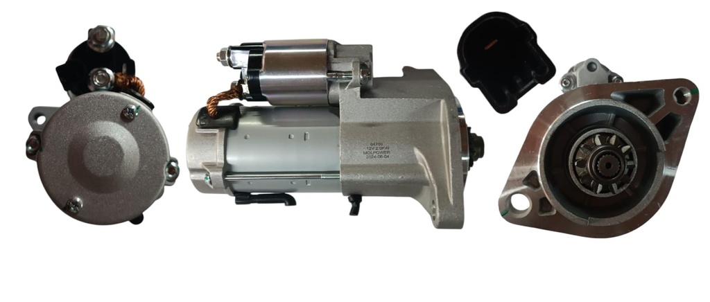 ARRANQUE TOYOTA HILUX REVO DIESEL 2.8 2 HUECOS 12V T-11 2.0KW TIPO BOSCH 0001125626 0001125625