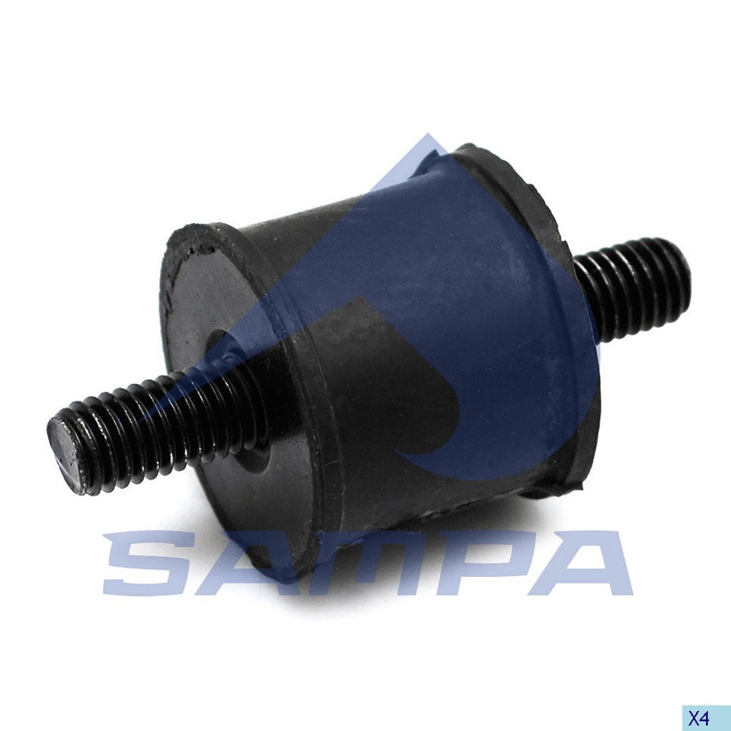 BUJE TOPE DE SUJECION DE RADIADOR SCANIA BUS 1388070