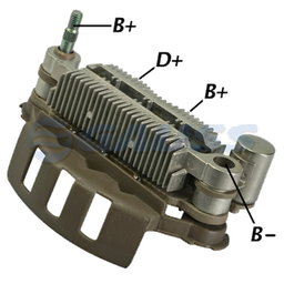 [07GA1270] RECTIFICADOR MAZDA 85MM 120AMP 6X50A TIPO MITSUBISHI