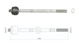 [51ZM-17021002] TERMINAL AXIAL JEEP RENEGADE