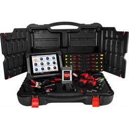 [10MS908CVII] ESCANER TABLET 10" J2534 MULTIMARCA MULTISISTEMA VEHICULOS PESADOS 12V 24V MAQUI. AMARILLA