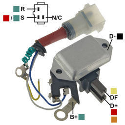 [07GA247] REGULADOR CHEVROLET ISUZU LUV DIESEL 12 3 S-IG-L TIPO HITACHI