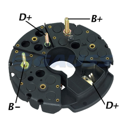 [07GA1065] RECTIFICADOR FORD CARGO 1113 1114 1117 1215  F6000 F7000 SERIE HD-1 95AMP 12X35A TIPO BOSCH (GA008)