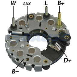 [07GA1736] RECTIFICADOR CUMMINS NAVISTAR 130AMP 8X50A M6 M8X50 M5X45 TRIDIODO TIPO BOSCH
